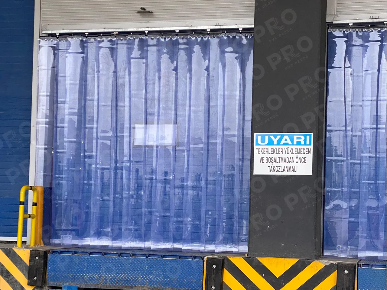 PVC Şerit Perde ürün ve uygulama görseli 4