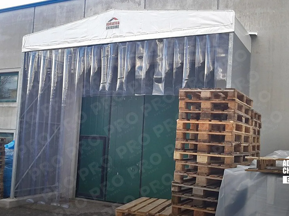 Yükleme Rampası PVC Şerit Perde Uygulaması uygulama görseli