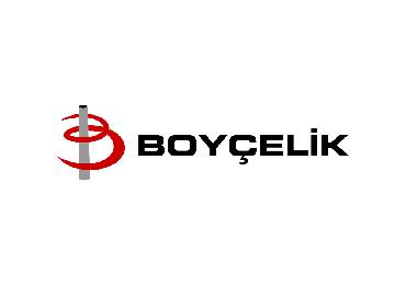 Boyçelik referans logosu - metal üretim ve fabrika geçiş alanları için PVC perde uygulaması