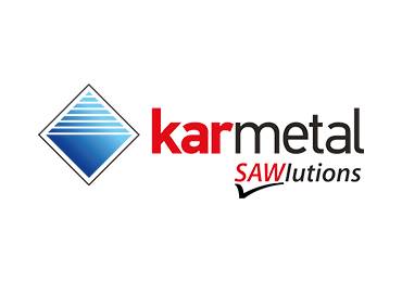 Karmetal referans logosu - metal işleme ve üretim tesisi alanları için PVC perde uygulaması