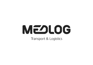 Medlog referans logosu - taşımacılık ve lojistik operasyon alanları için PVC perde uygulaması