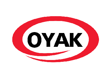 OYAK referans logosu - kurumsal sanayi ve üretim tesisi alanları için PVC perde uygulaması