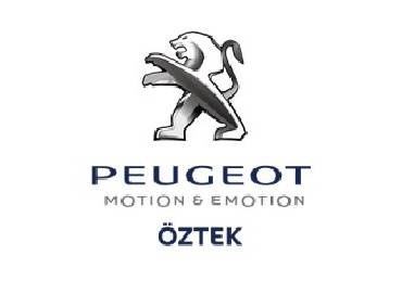 Peugeot Öztek referans logosu - otomotiv servis ve atölye uygulama alanları için PVC perde uygulaması